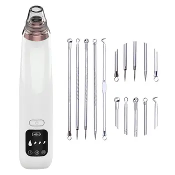 Electric Remover Point Noir Blackhead Vacuum Extractor Tool Black Spots Pore Cleaner Skin Care Tool Facial Pore Cleaner Machine
Electric Remover Point Noir Blackhead Vacuum Extractor Tool Black Spots Pore Cleaner Skin Care Tool Facial Pore Cleaner Machine