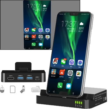 Type C TO USB 3.0 OTG SD TF Card Reader Dock Charger Holder For Huawei P20 P30 Mate 20 30 Pro Samsung S8 S9 S10 Phone to HDMI TV 
Type C TO USB 3.0 OTG SD TF Card Reader Dock Charger Holder For Huawei P20 P30 Mate 20 30 Pro Samsung S8 S9 S10 Phone to HDMI TV