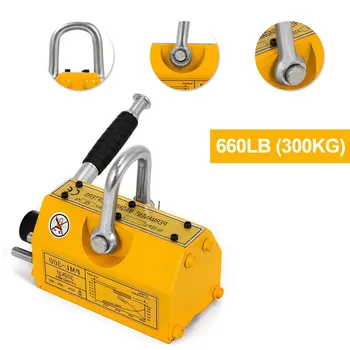 Lifting Magnets 300KG Steel Permanent Magnetic Lifter Heavy Duty Crane Hoist Lifting Magnet Lifting Tools
Lifting Magnets 300KG Steel Permanent Magnetic Lifter Heavy Duty Crane Hoist Lifting Magnet Lifting Tools