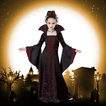 Besegad Children Halloween Costume Fashion Classic Witch Dress Costume for Cosplay Role Play Performance Halloween Party Costume
Besegad Children Halloween Costume Fashion Classic Witch Dress Costume for Cosplay Role Play Performance Halloween Party Costume