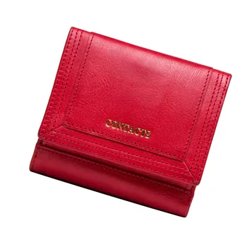 Women Wallets Short Coin Purse 100% Genuine Leather Card Holder Female Money Bag High Quality Mini Walet Small A26
Women Wallets Short Coin Purse 100% Genuine Leather Card Holder Female Money Bag High Quality Mini Walet Small A26