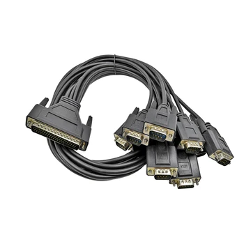 HDB62 pin to 8 DB9 serial cable PCI CNC lathe Communication line industrial control line multimedia line
HDB62 pin to 8 DB9 serial cable PCI CNC lathe Communication line industrial control line multimedia line