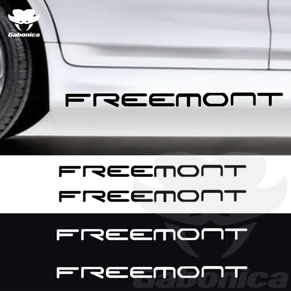 2 шт. светоотражающие наклейки на боковые двери автомобиля Fiat Freemont | Автомобили и