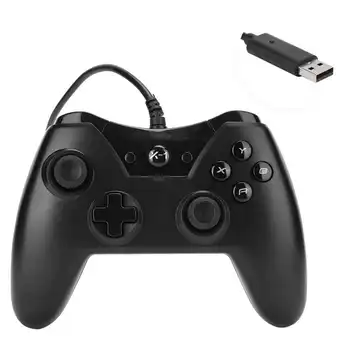 X-1 Wired Gamepad Black Game Handle Connecting PC Using for Xbox One Games Machine
X-1 Wired Gamepad Black Game Handle Connecting PC Using for Xbox One Games Machine