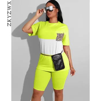 ZKYZWX 2 Piece Set Summer Clothes for Women Tracksuit Matching Outfits Sets Leopard Pocket Tops and Biker Shorts Sweat Suits
ZKYZWX 2 Piece Set Summer Clothes for Women Tracksuit Matching Outfits Sets Leopard Pocket Tops and Biker Shorts Sweat Suits