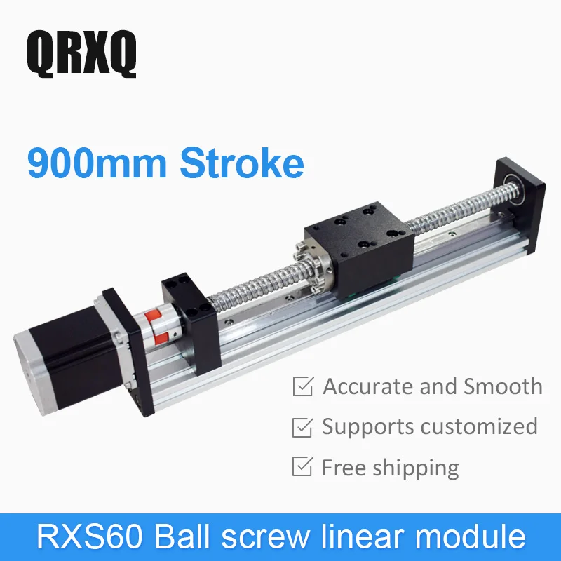 900mm Effective Travel Length Ballscrew Linear Guide Rail Motion Module Table CNC+Step Motor
900mm Effective Travel Length Ballscrew Linear Guide Rail Motion Module Table CNC+Step Motor