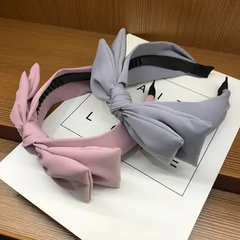 Bow headband simple wide-brimmed adult headband hair band women's sweet Japanese and Korean hair accessories
Bow headband simple wide-brimmed adult headband hair band women's sweet Japanese and Korean hair accessories