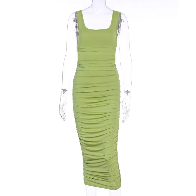 ruched midi dress21