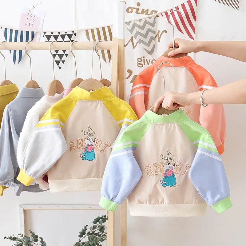 Spring And Autumn Children 2020 Cartoon Cute English Lettered Rabbit Joint Coat Single Blouse Childrenswear a Grant from
Spring And Autumn Children 2020 Cartoon Cute English Lettered Rabbit Joint Coat Single Blouse Childrenswear a Grant from