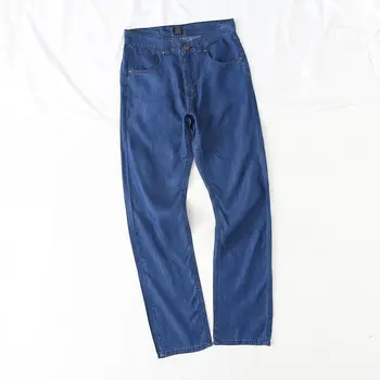 Long jeans for men summer Thin Tencel lyocell denim pants Loose Comfortable plus size outwear causal mid waist straight jeans
Long jeans for men summer Thin Tencel lyocell denim pants Loose Comfortable plus size outwear causal mid waist straight jeans
