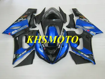 Injection mold Fairing kit for KAWASAKI Ninja ZX6R 636 05 06 ZX 6R 2005 2006 ABS Blue black Fairings set+Gifts KF51 
Injection mold Fairing kit for KAWASAKI Ninja ZX6R 636 05 06 ZX 6R 2005 2006 ABS Blue black Fairings set+Gifts KF51