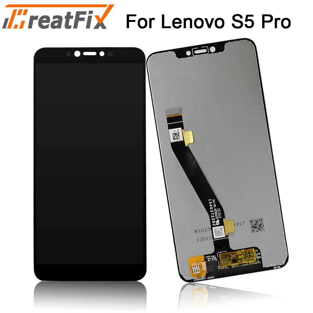 Original Tested LCD For Lenovo S5 pro Display Touch Screen Replacement for Lenovo S5pro GT L58041 L58091 LCD Display
Original Tested LCD For Lenovo S5 pro Display Touch Screen Replacement for Lenovo S5pro GT L58041 L58091 LCD Display