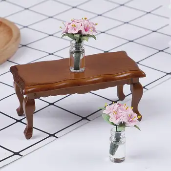 1:12 Doll House Mini Wave-Edged Wooden Tea Table Living Room Furniture For Dolls House Decor Accessory Kids Pretend Play Toys
1:12 Doll House Mini Wave-Edged Wooden Tea Table Living Room Furniture For Dolls House Decor Accessory Kids Pretend Play Toys