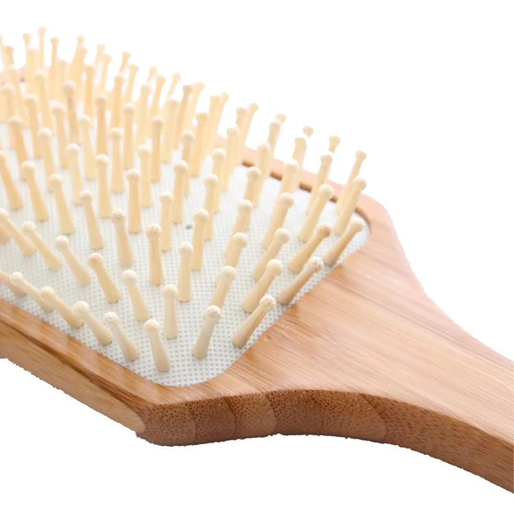 Square Handle 127-Pin Wooden Human Massage Hair Brush Comb / Pet Grooming Square Handle 127-Pin Wooden Human Massage Hair Brush Comb / Pet Grooming