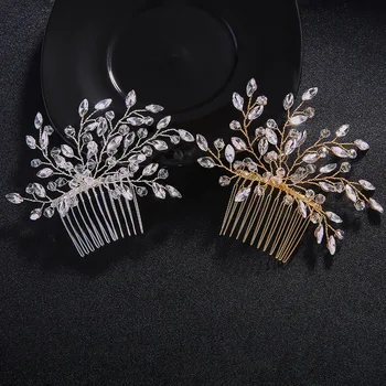 Crystal Branches And Leaves Hair Comb Wedding Headdress Party Women Hair Combs Hair Clips Bride Accessories FS120
Crystal Branches And Leaves Hair Comb Wedding Headdress Party Women Hair Combs Hair Clips Bride Accessories FS120