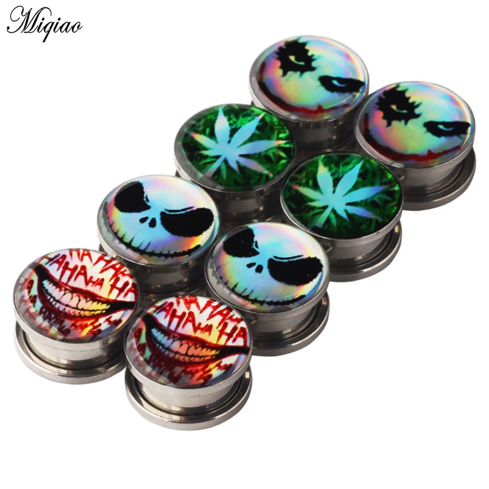 Miqiao 2pcs Stainless Steel Ear Expander Punk Style Detachable Custom Colored Light Ear Expander Body Piercings Jewelry
Miqiao 2pcs Stainless Steel Ear Expander Punk Style Detachable Custom Colored Light Ear Expander Body Piercings Jewelry