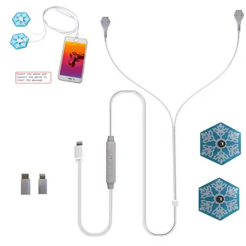 Mini Smart Phone Massager Snowflake Sticker Pads Easy to Stick Portable Massager
Mini Smart Phone Massager Snowflake Sticker Pads Easy to Stick Portable Massager