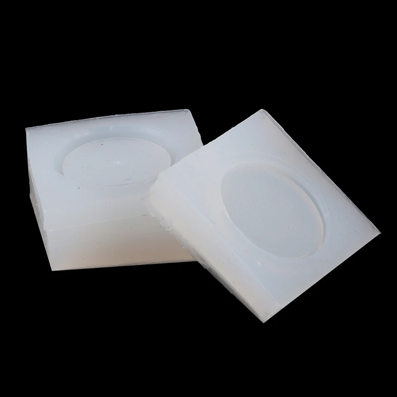 molde de resina Caja de almacenamiento de silicona con forma de resina epoxi caja de joyer/ía con tapa para manualidades Yalulu