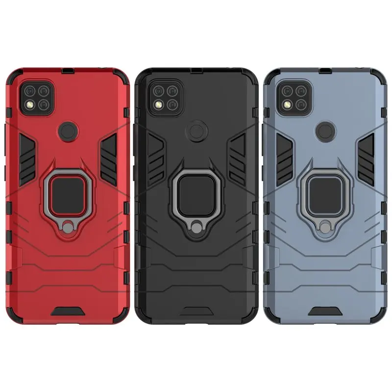 Redmi 9C Case Luxury Silicon Hard PC Armor Shockproof Phone Case For Xiaomi Redmi 9C Magnetic Metal Ring Protection Cases 6.53"
Redmi 9C Case Luxury Silicon Hard PC Armor Shockproof Phone Case For Xiaomi Redmi 9C Magnetic Metal Ring Protection Cases 6.53"