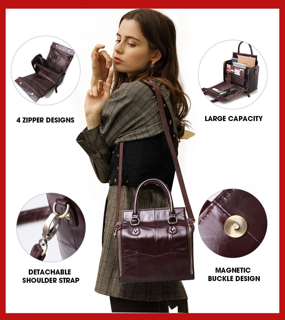Cobbler Legend сумки с верхней ручкой из натуральной кожи летняя модная через плечо для