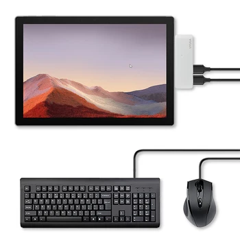 USB C HUB to Multi USB3.0 HDMI Adapter Dock For Microsoft Surface Go Go2 Pro x Pro7 Book 3/2 Laptop3 USB-C Splitter Port
USB C HUB to Multi USB3.0 HDMI Adapter Dock For Microsoft Surface Go Go2 Pro x Pro7 Book 3/2 Laptop3 USB-C Splitter Port