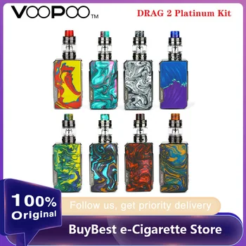 Original VOOPOO DRAG 2 Platinum Kit w/ 2ml/5ml Uforce T2 Tank Uforce U2 N3 Max 177W Electronic Cigarette Vape Kit vs Luxe Kit
Original VOOPOO DRAG 2 Platinum Kit w/ 2ml/5ml Uforce T2 Tank Uforce U2 N3 Max 177W Electronic Cigarette Vape Kit vs Luxe Kit