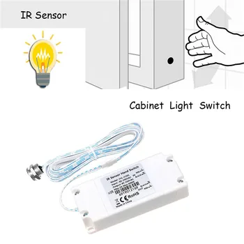 AC85-250V IR Sensor Hand Switch Infrared Cabinet Light Sensor Switch For Wardrobes LED Lamps LED Strips Motion Sensor Hand Wave
AC85-250V IR Sensor Hand Switch Infrared Cabinet Light Sensor Switch For Wardrobes LED Lamps LED Strips Motion Sensor Hand Wave