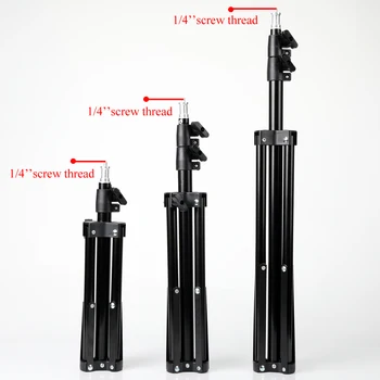 Photo 1.6M Light Stand Tripod With 1/4 Screw Head For Photo Studio Softbox Video Flash Umbrellas Reflector Ring lamp Light Phone
Photo 1.6M Light Stand Tripod With 1/4 Screw Head For Photo Studio Softbox Video Flash Umbrellas Reflector Ring lamp Light Phone