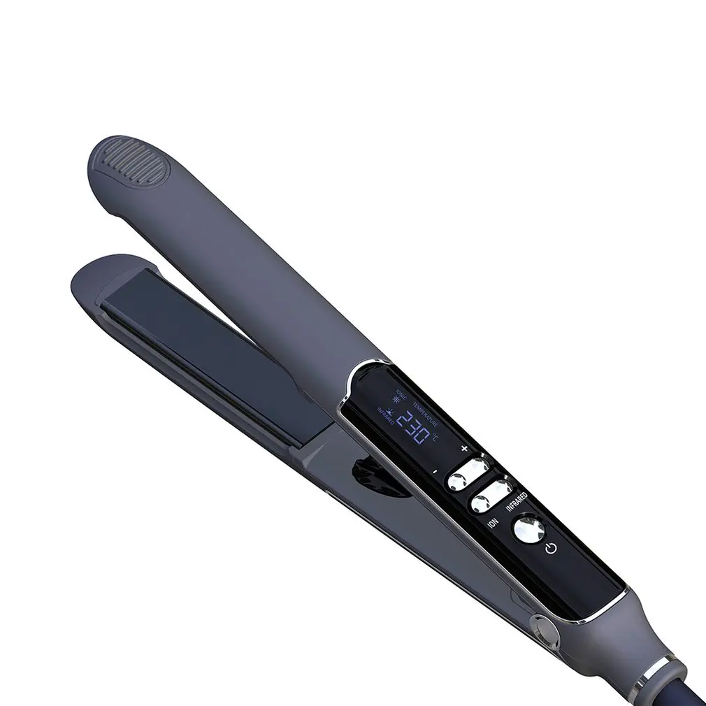 Negative Ion Infrared Hair Straightener Ion Generator Straight Hair Display Multi-speed Thermostat Floating Heating Plate
Negative Ion Infrared Hair Straightener Ion Generator Straight Hair Display Multi-speed Thermostat Floating Heating Plate