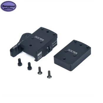 DOCTER Tactical Red Dot Sight Scope Riser Mount QD Quick Release Detach Base Adapter For 20MM Weaver Rail Airsoft Pistol Hunting 
DOCTER Tactical Red Dot Sight Scope Riser Mount QD Quick Release Detach Base Adapter For 20MM Weaver Rail Airsoft Pistol Hunting