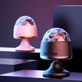 Crystal Magic Ball Light Home Romantic Atmosphere Colorful Music Light Adjuster Sound Control Effect Light USB Mini Ambient Ligh
Crystal Magic Ball Light Home Romantic Atmosphere Colorful Music Light Adjuster Sound Control Effect Light USB Mini Ambient Ligh