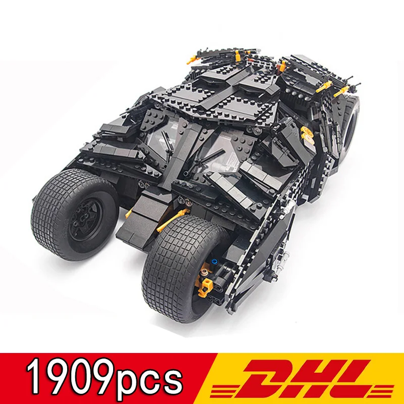 DHL 07060 1909Pcs Super Hero Movie Series The Tumbler Batman Armored Chariot Model Building Block Compatible Legoeds 76023
DHL 07060 1909Pcs Super Hero Movie Series The Tumbler Batman Armored Chariot Model Building Block Compatible Legoeds 76023