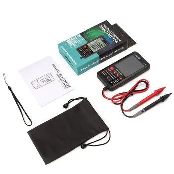 Digital Multimeter Smart Screen DC Analog Bar True RMS Tester 6000counts Transistor Capacitor NCV Testers Meter
Digital Multimeter Smart Screen DC Analog Bar True RMS Tester 6000counts Transistor Capacitor NCV Testers Meter