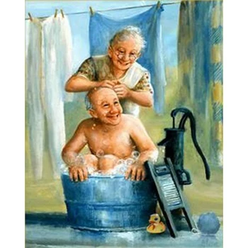 DIY Oil Painting By Numbers Old Couple Coloring By Bathe Numbers Wall Art Canvas Picture Hand Painted Room Decoration Gift
DIY Oil Painting By Numbers Old Couple Coloring By Bathe Numbers Wall Art Canvas Picture Hand Painted Room Decoration Gift