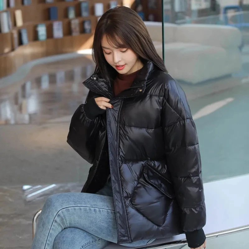 Winter New Glossy Down Padded Jacket Women Parka 2023 Korean Short Padded Coat Loose Padded Bread Jacket Loose Short Jacket Coat
Winter New Glossy Down Padded Jacket Women Parka 2023 Korean Short Padded Coat Loose Padded Bread Jacket Loose Short Jacket Coat