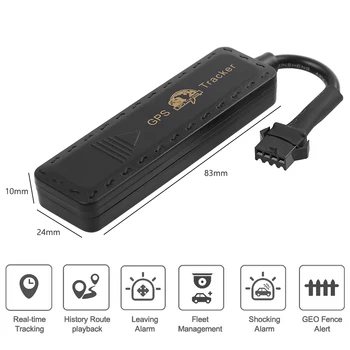 Portable GPS Tracker 2G GSM Multi-vehicle Monitoring Tracking Device Waterproof GPS BDS Locator Shock Alarm 83x24x10mm
Portable GPS Tracker 2G GSM Multi-vehicle Monitoring Tracking Device Waterproof GPS BDS Locator Shock Alarm 83x24x10mm