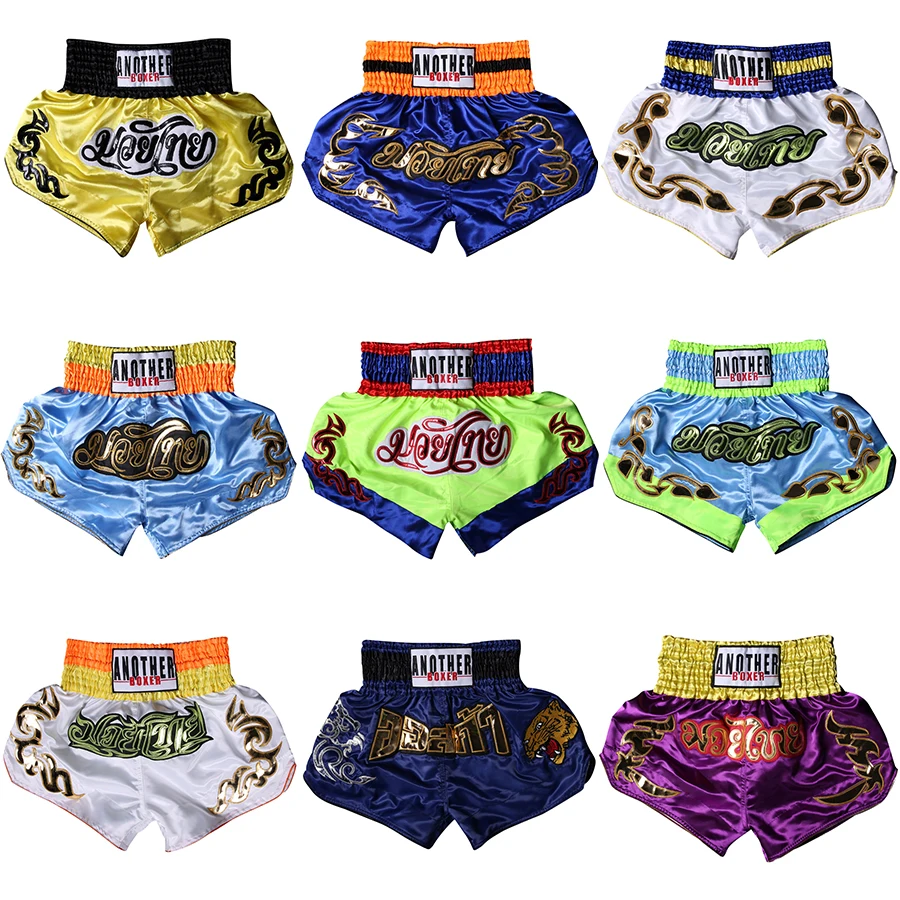 Men Boxing Trunks Printing MMA Shorts Kickboxing Fight Grappling Pant Tiger Muay Thai Trunks Women Kids Trainning Muaythai Short
Men Boxing Trunks Printing MMA Shorts Kickboxing Fight Grappling Pant Tiger Muay Thai Trunks Women Kids Trainning Muaythai Short