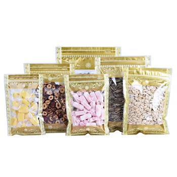 100 Pcs Resealable Stand up Mylar Bags Food Storage Pouche Reusable Ziplock Baggies for Keeping Granola, Coffee Beans and Snacks
100 Pcs Resealable Stand up Mylar Bags Food Storage Pouche Reusable Ziplock Baggies for Keeping Granola, Coffee Beans and Snacks