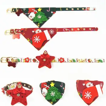 Christmas Pet Dog Collar---Harnesses Xmas Cute Dog Collar Sparkling Stars Collar Harness For Small Medium Dog Decor 
Christmas Pet Dog Collar---Harnesses Xmas Cute Dog Collar Sparkling Stars Collar Harness For Small Medium Dog Decor