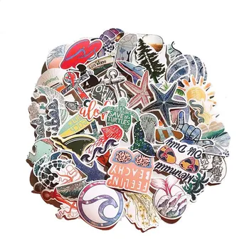 50Pcs Beach Surfing Stickers Vsco Girl Sticker Ocean Wave Outdoor Surf Sport Travel Decal To DIY Surfboard Skateboard Laptop Car
50Pcs Beach Surfing Stickers Vsco Girl Sticker Ocean Wave Outdoor Surf Sport Travel Decal To DIY Surfboard Skateboard Laptop Car