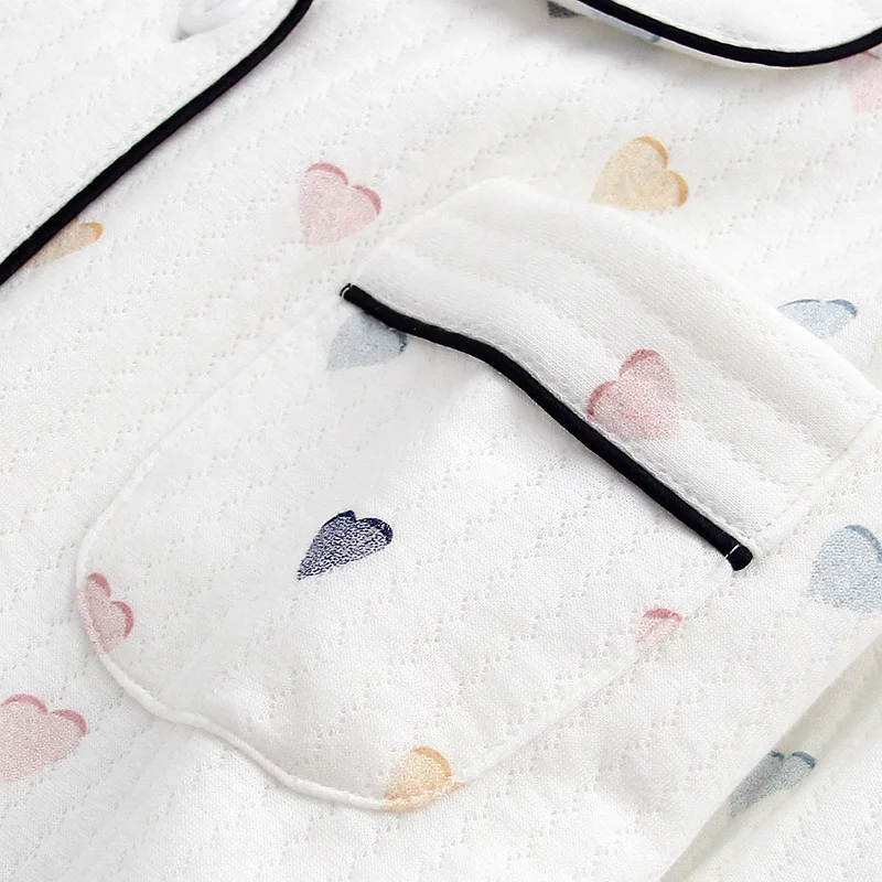 Japanese ladies pajamas set 2026 new autumn and winter air cotton layer thickening long-sleeved cute home clothes pure cotton H22fd50c9de124ccb83f0d68047cd4da1m
