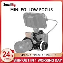 SmallRig Portable Mini Follow Focus quick focus Wireless Lens control in video shooting For DSLR Camera Gimbal BMPCC 4K 3010
SmallRig Portable Mini Follow Focus quick focus Wireless Lens control in video shooting For DSLR Camera Gimbal BMPCC 4K 3010