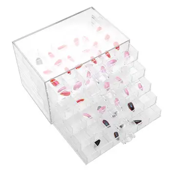 120 Grids Multi Layers Transparent Plastic Storage Box Nail Ornaments Display Storage Case Container
120 Grids Multi Layers Transparent Plastic Storage Box Nail Ornaments Display Storage Case Container