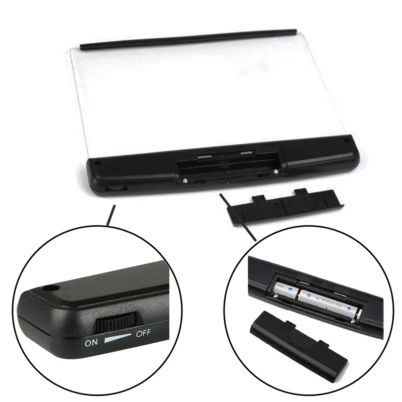 LED Book Reading Flat Plate Light Creative Night Light Portable Led Desk Lamp Eye Protection For Office Home Bedroom
LED Book Reading Flat Plate Light Creative Night Light Portable Led Desk Lamp Eye Protection For Office Home Bedroom