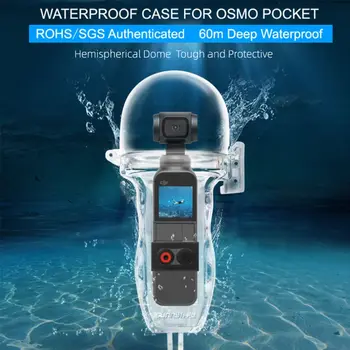 Durable Osmo Pocket Dive Case Housing Waterproof Case Protective Diving Case Shell 60M Depth Camera For DJI Osmo Pocket Accesso
Durable Osmo Pocket Dive Case Housing Waterproof Case Protective Diving Case Shell 60M Depth Camera For DJI Osmo Pocket Accesso