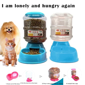 Automatic Feeder Pet Water Dispenser Pet Supplies Drinking Fountain Puppy Plastic Supply Bottle Dish Cat Bowl
Automatic Feeder Pet Water Dispenser Pet Supplies Drinking Fountain Puppy Plastic Supply Bottle Dish Cat Bowl