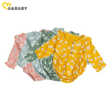 Ma&Baby 0-18M Newborn Infant Baby Girls Flower Romper Ruffles Jumpsuit Playsuit Autumn Spring Baby Girl Clothes 
Ma&Baby 0-18M Newborn Infant Baby Girls Flower Romper Ruffles Jumpsuit Playsuit Autumn Spring Baby Girl Clothes