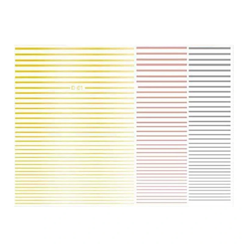 Gold 3D Nail Sticker Curve Stripe Lines Nails Stickers Adhesive Striping Tape Nail Art Stickers Decals Rose Gold Silver 3Pc Nail
Gold 3D Nail Sticker Curve Stripe Lines Nails Stickers Adhesive Striping Tape Nail Art Stickers Decals Rose Gold Silver 3Pc Nail