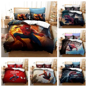 Disney Spiderman Bedding Set Quilt Cover Pillowcase Bed Linen Euro Marvel Avengers King Size Bedroom Comforter Bedding Sets Home
Disney Spiderman Bedding Set Quilt Cover Pillowcase Bed Linen Euro Marvel Avengers King Size Bedroom Comforter Bedding Sets Home