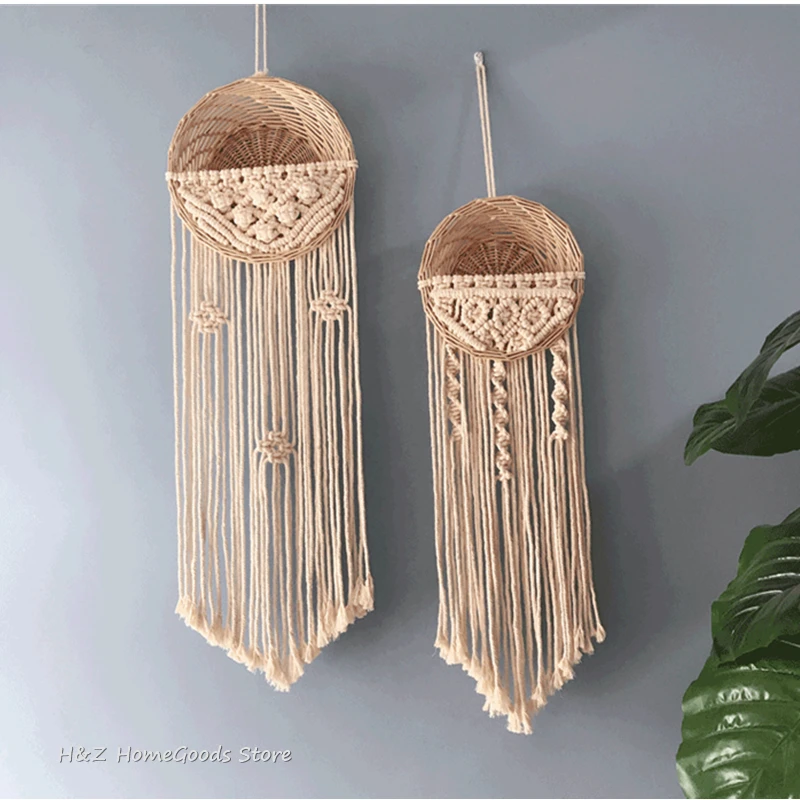 Garden Dreams Round Flower Pot Macrame Tapestry 6 H230032c0d7fd4ce2a85a6378dcb1f0f8L